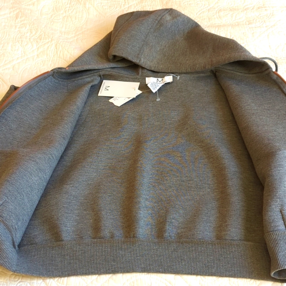 Magaschoni Zip up Hoodie Brand New - Picture 8 of 10